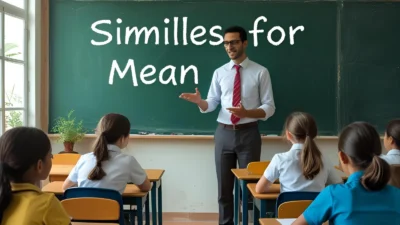 Similes for Mean