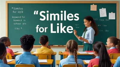 Similes for Like