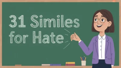 31 Similes for Hate