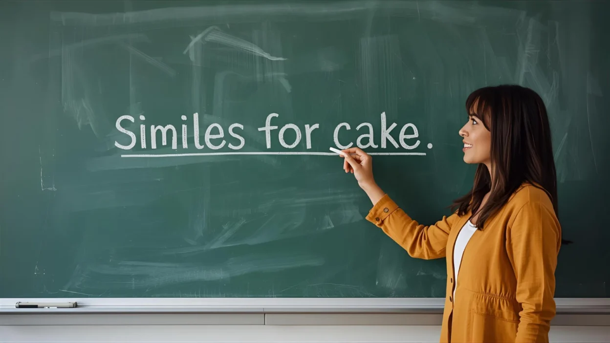 Similes for Cake