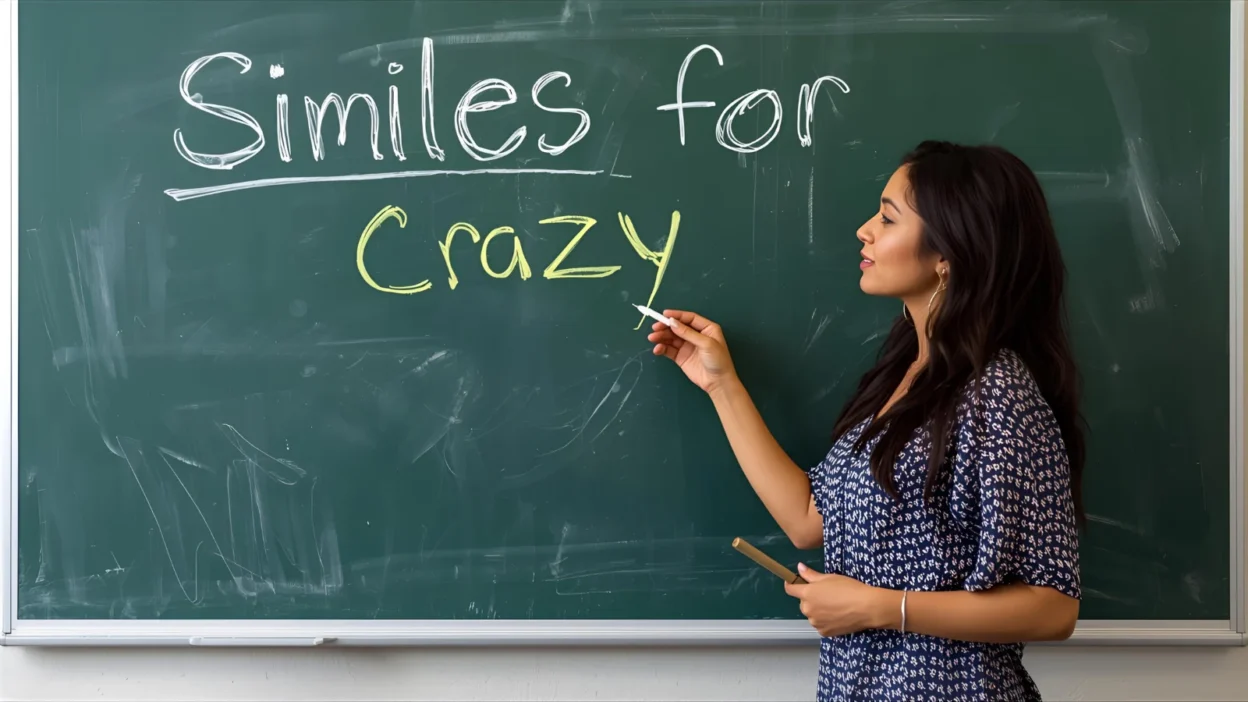 Similes for Crazy