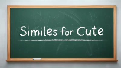 Similes for Cute