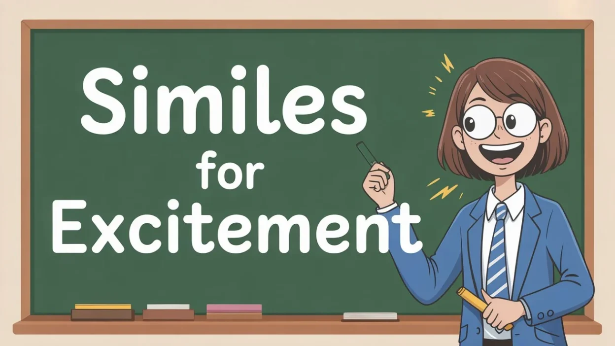 Similes for Excitement