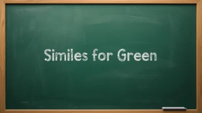 Similes for Green