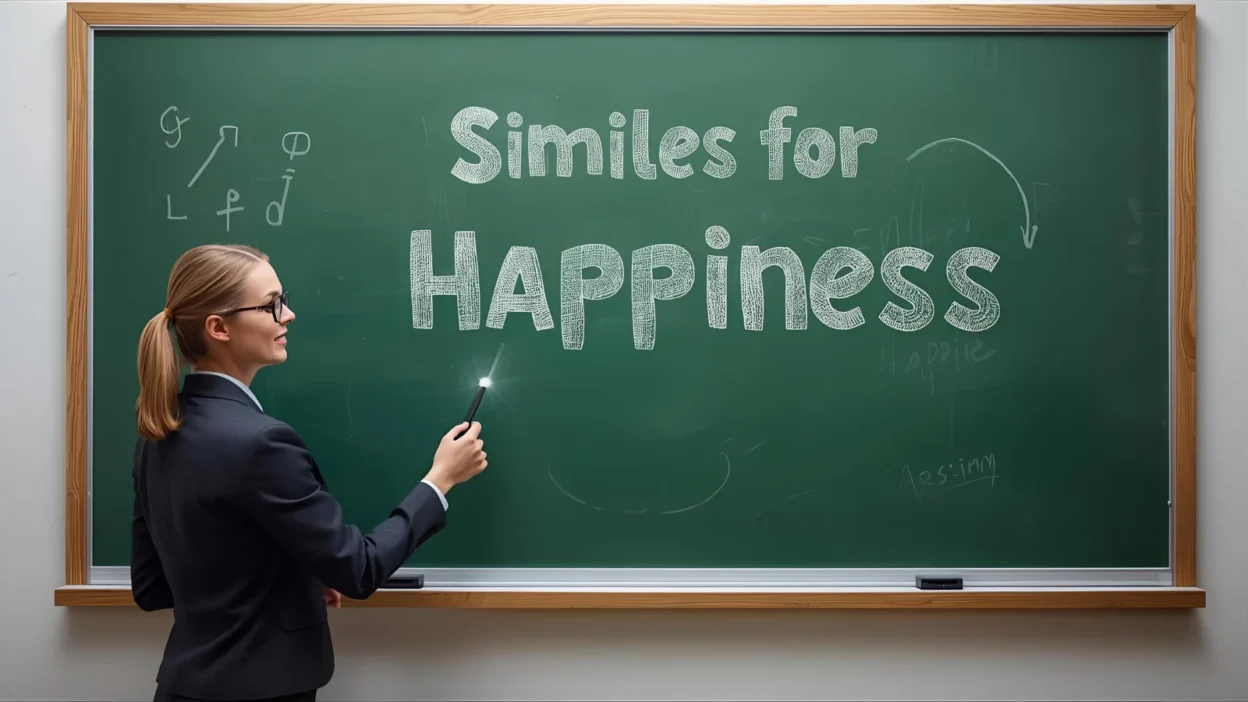 Similes for Happiness
