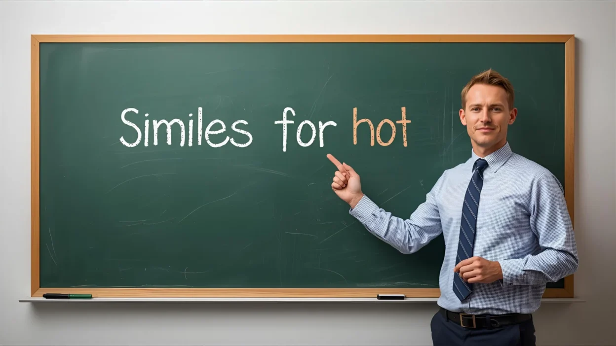 Similes for Hot