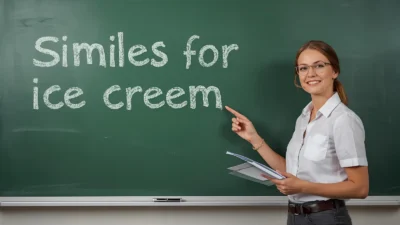 Similes for Ice Cream