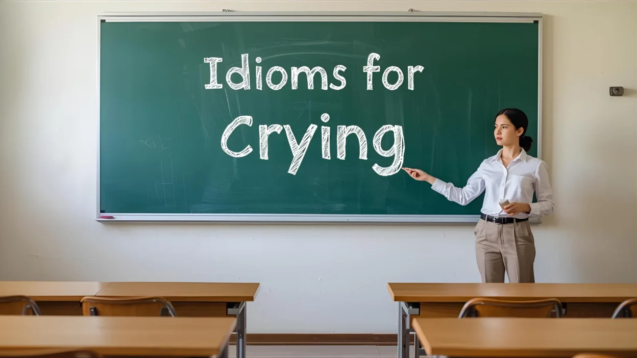 Idioms for Crying