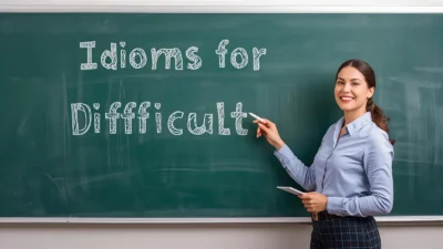 Idioms for Difficult