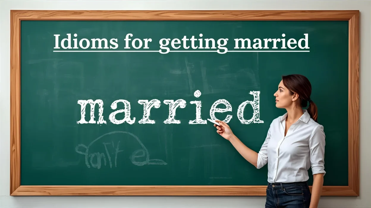 Idioms for Getting Married