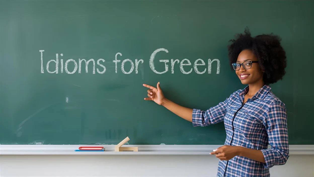 Idioms for Green