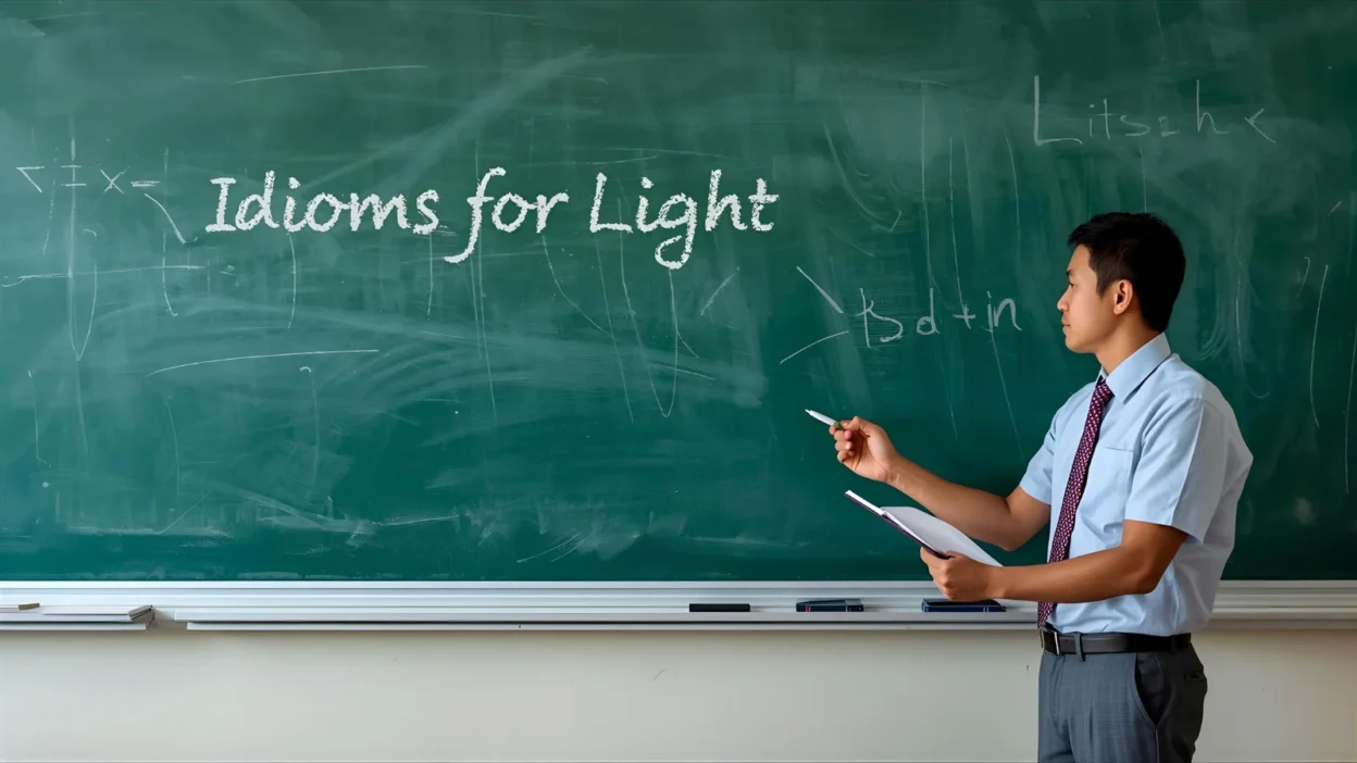Idioms for Light
