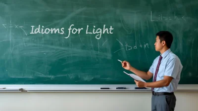 Idioms for Light