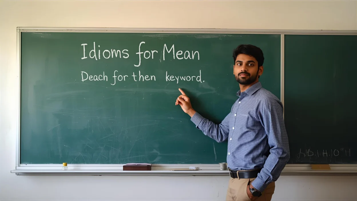 Idioms for Mean