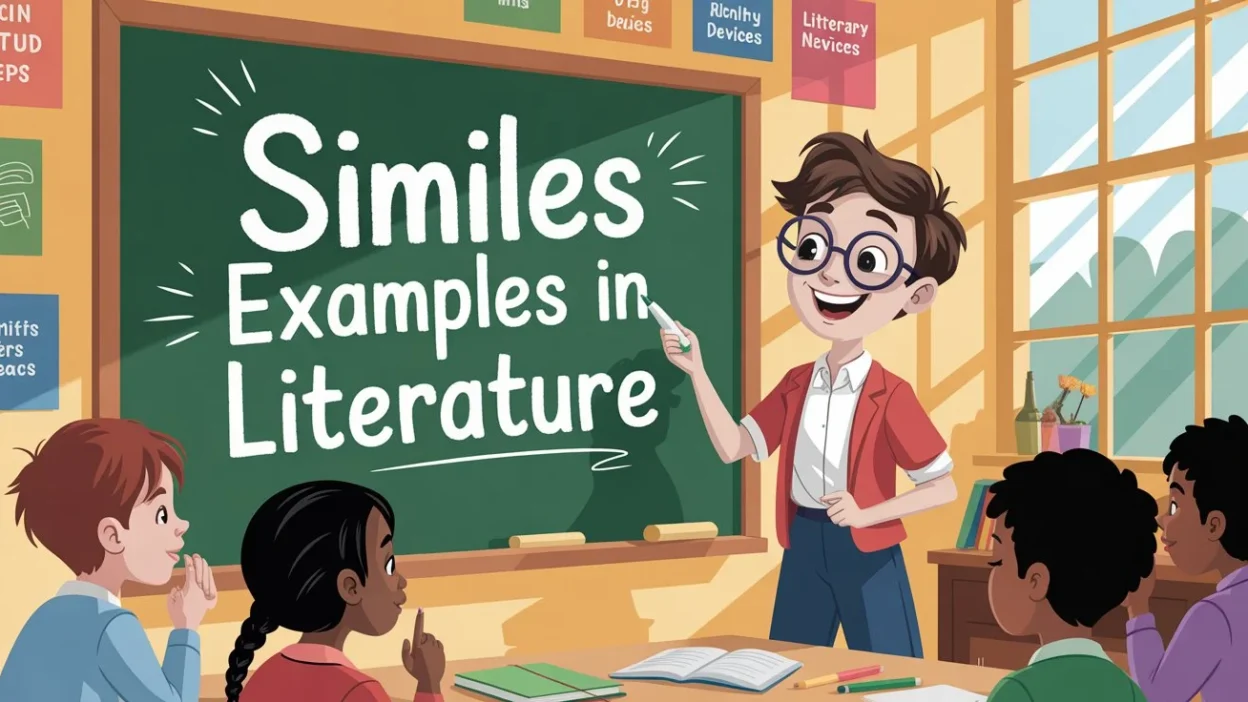 Similes Examples in Literature