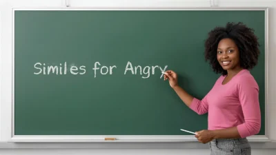 Similes for Angry
