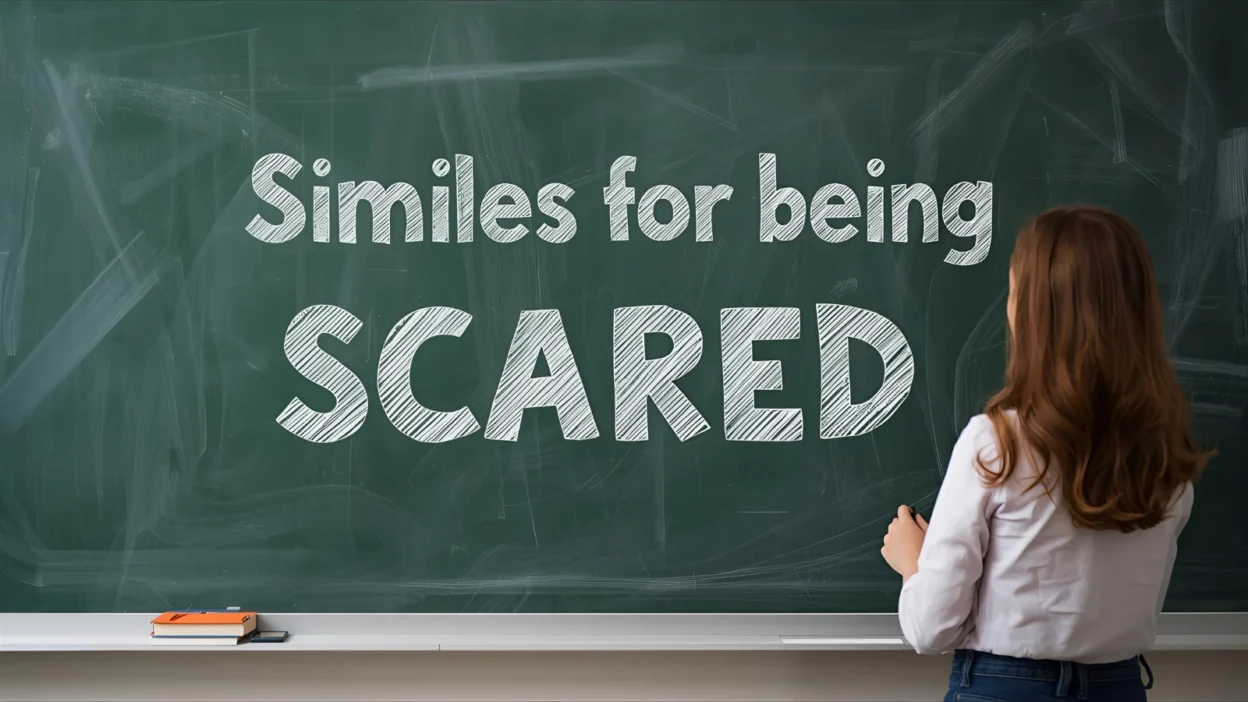 Similes for Being Scared